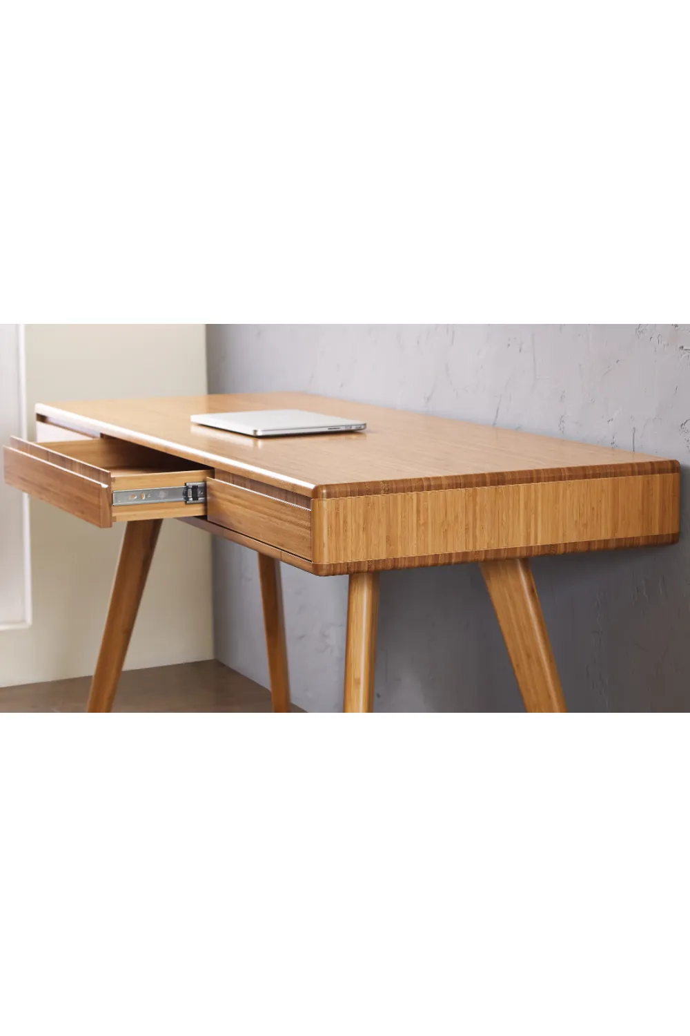 3-Drawer Bamboo Writing Desk | Greenington Currant