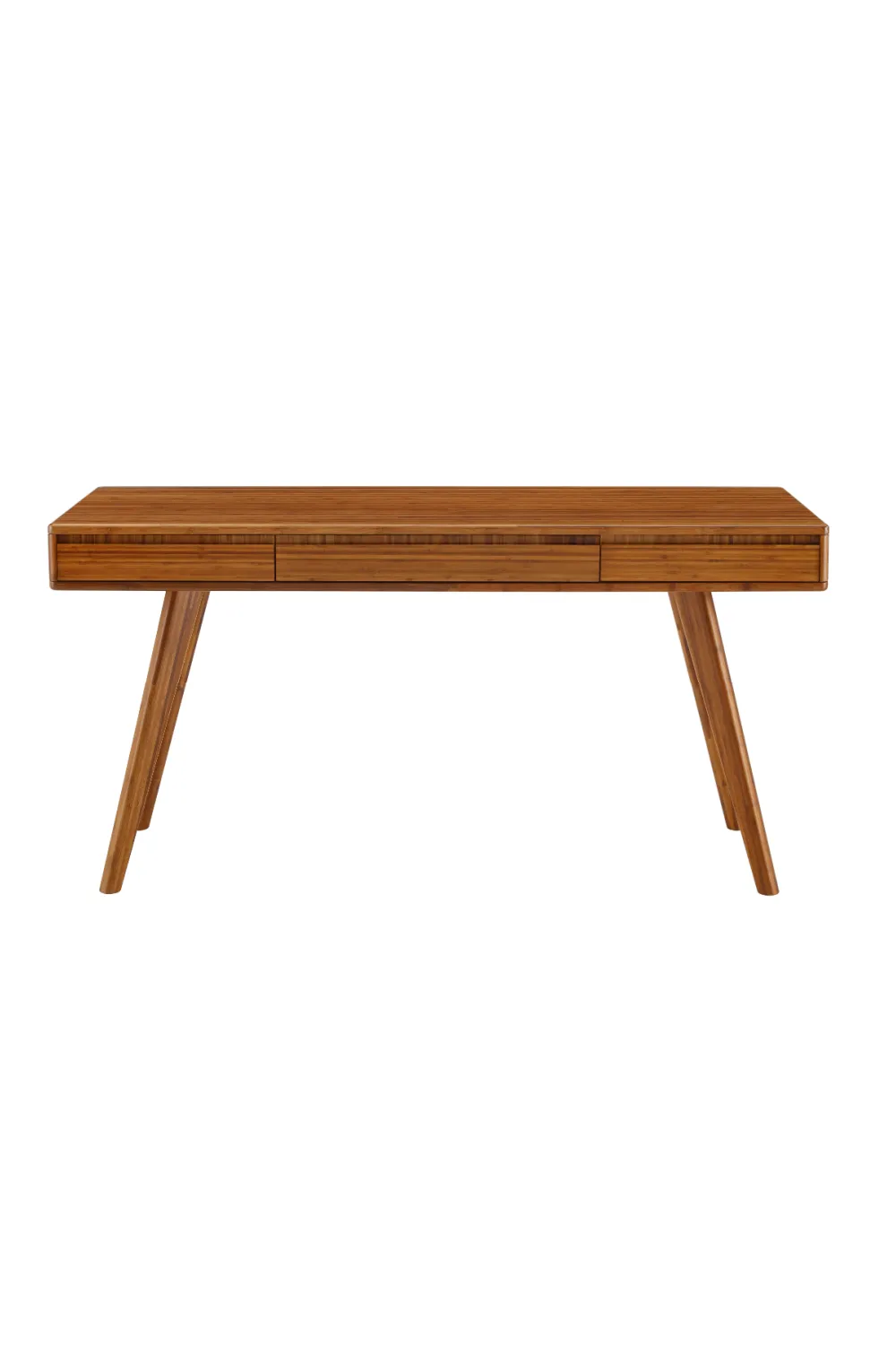 3-Drawer Bamboo Writing Desk | Greenington Currant