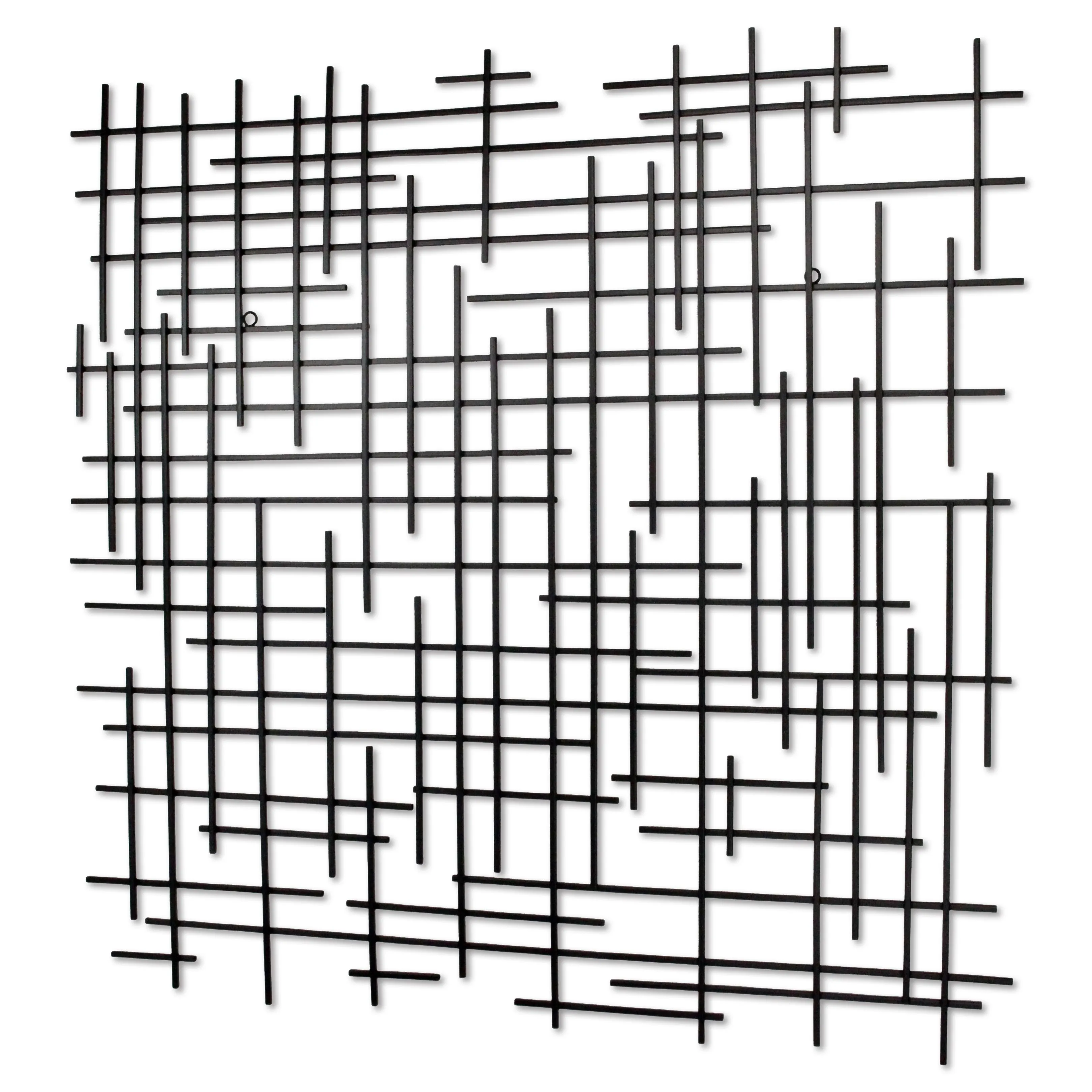 5802BK - Iquara Square Art - Black