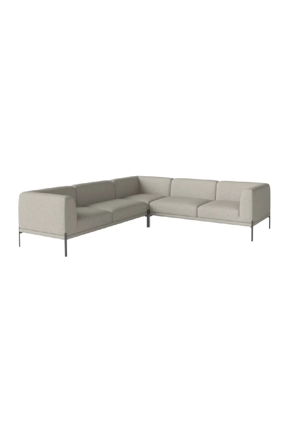 6-Seater Minimalist Corner Sofa | Bolia Caisa