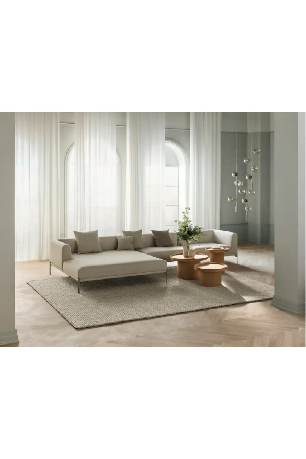 6-Seater Minimalist Corner Sofa | Bolia Caisa