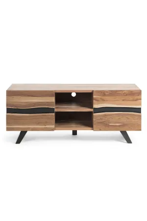 Acacia Wood TV Cabinet | La Forma Uxia