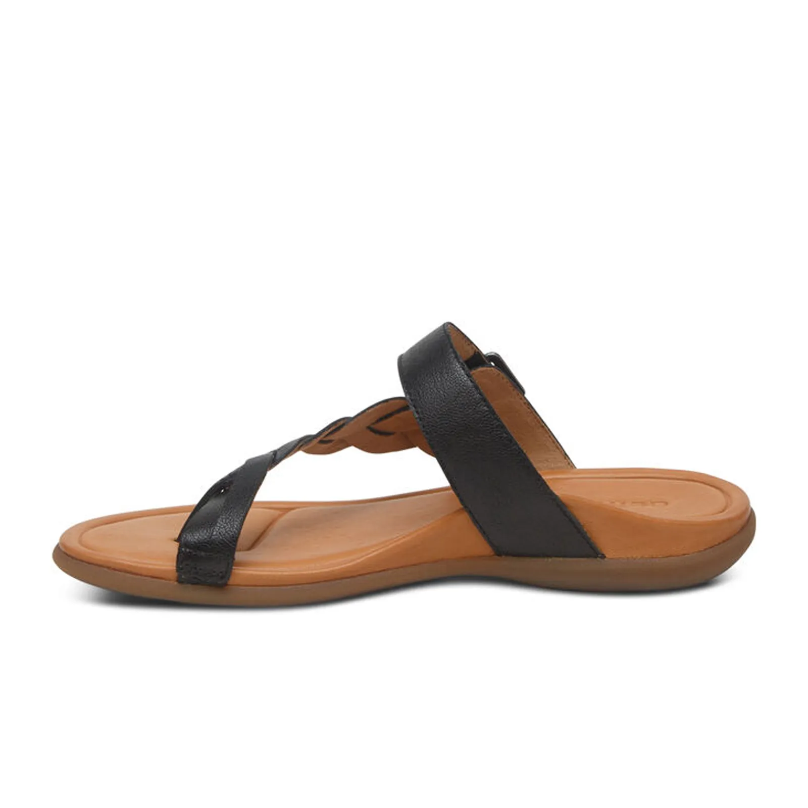 Aetrex Selena Sandal (Women) - Black