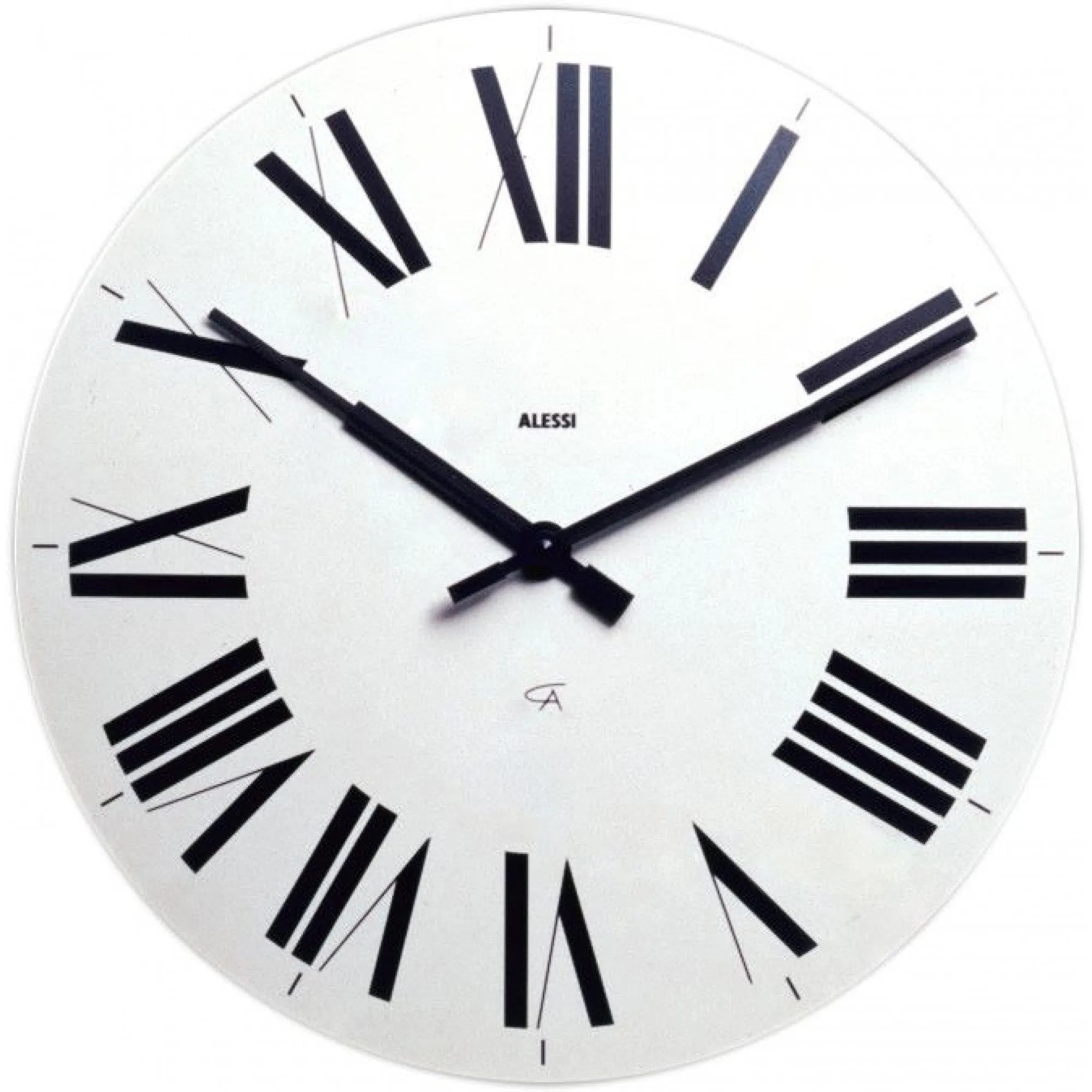 Alessi Firenze Wall Clock White