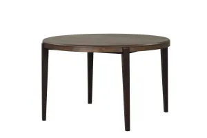 Arabella Round Dining Table - Black, Brown