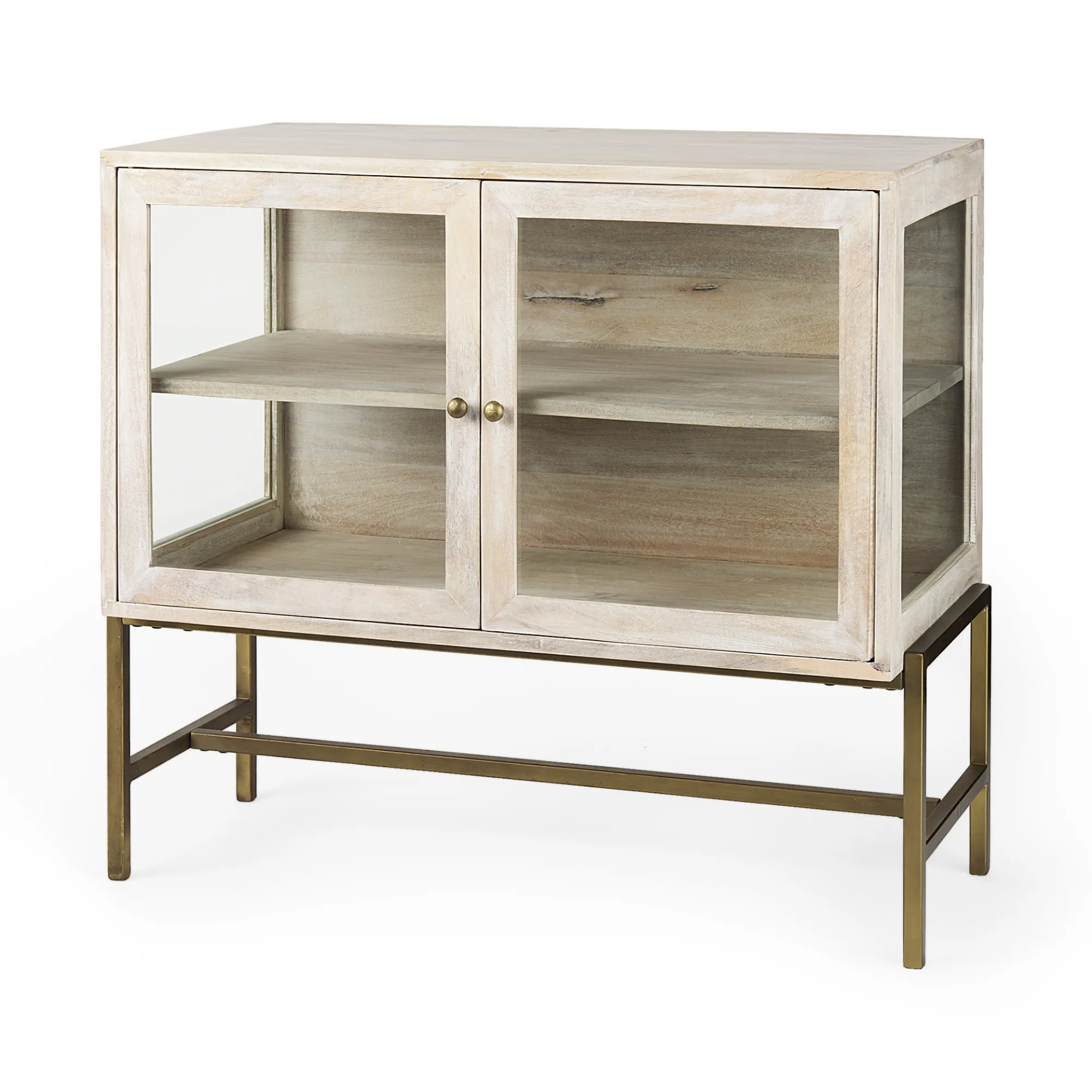 Arezo Cabinet - White Wash