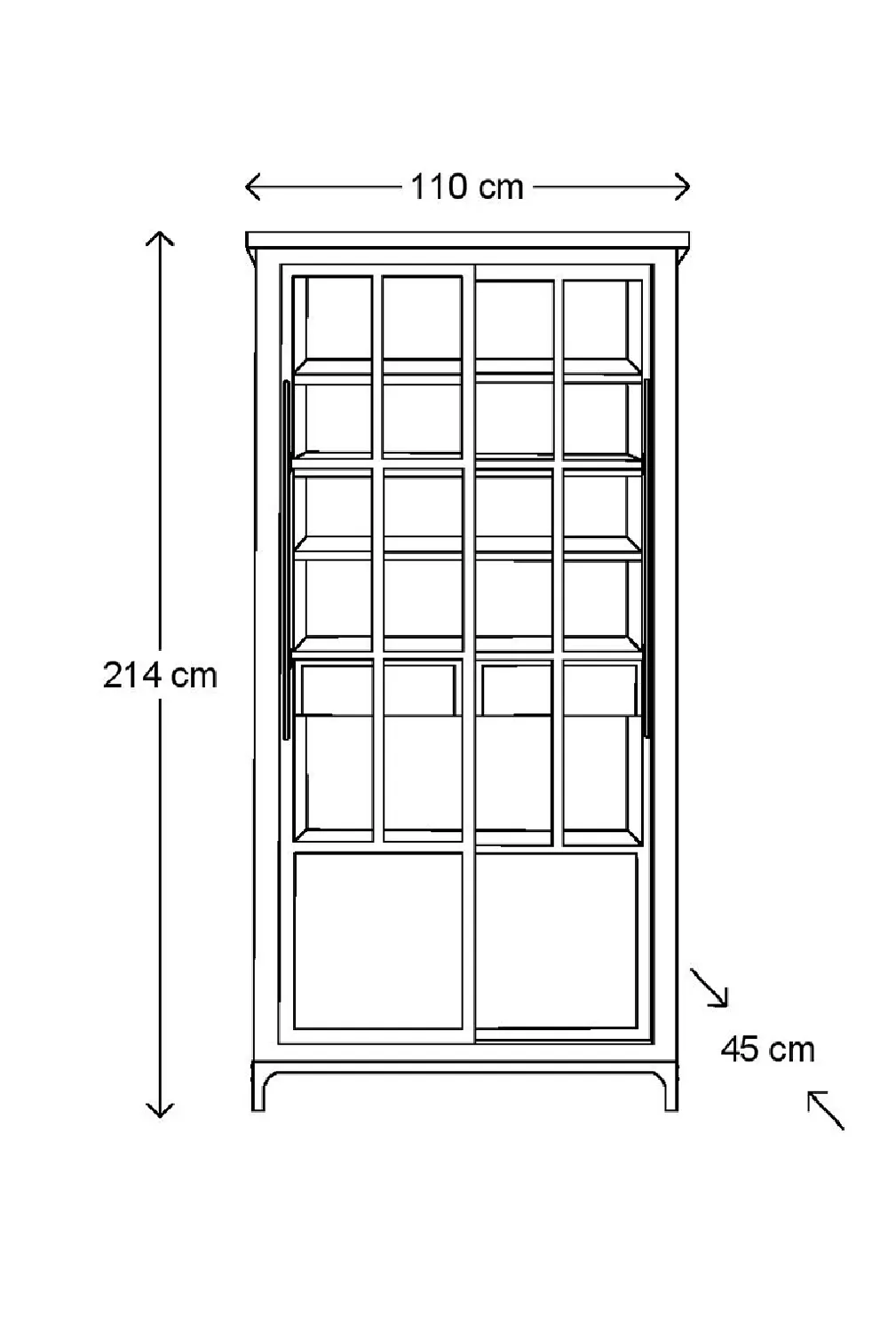 Ash Industrial Cabinet | Rivièra Maison The Hoxton