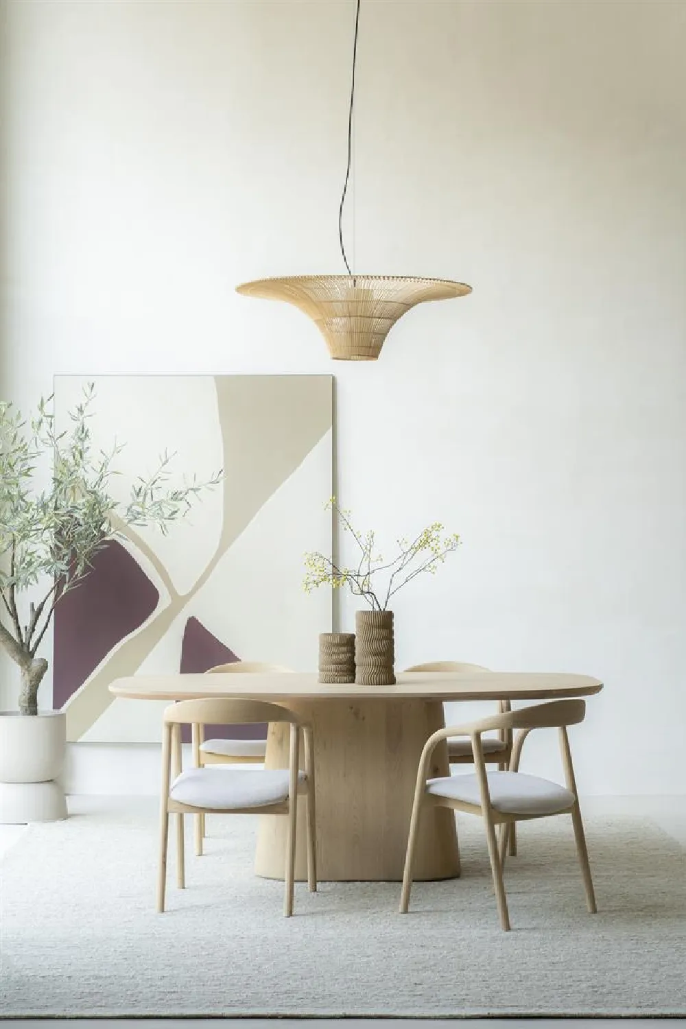 Ash Wood Dining Chair | Eleonora Rayven