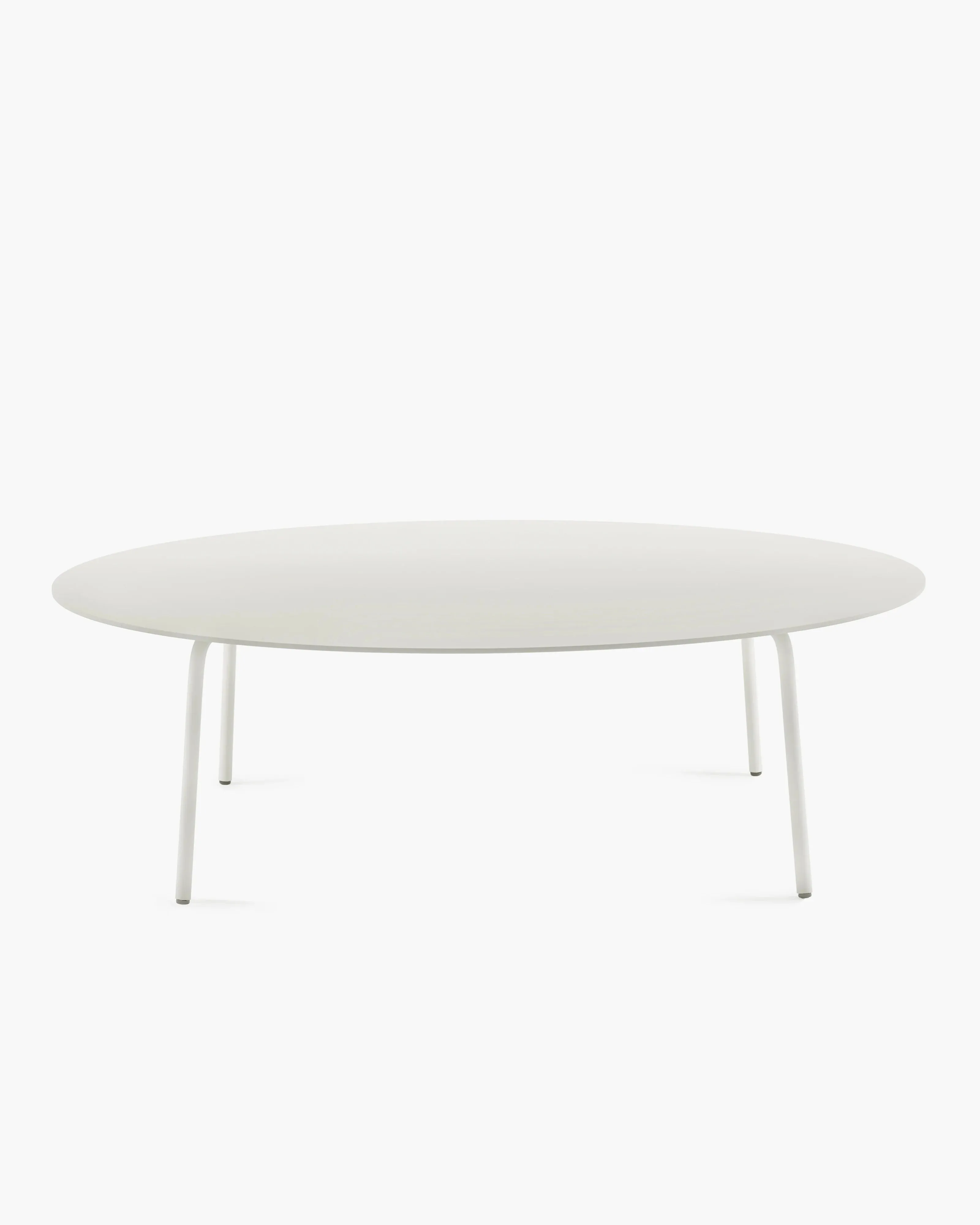 August Aluminum Round Side Table