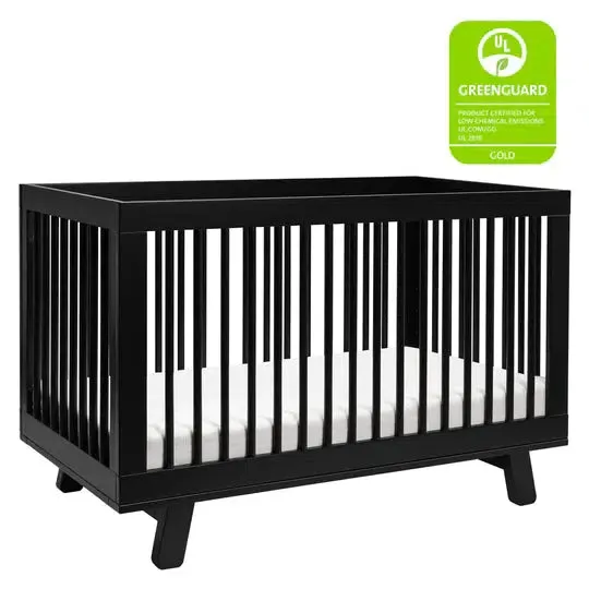 Babyletto - Hudson 3-in-1 Convertible Crib - Black