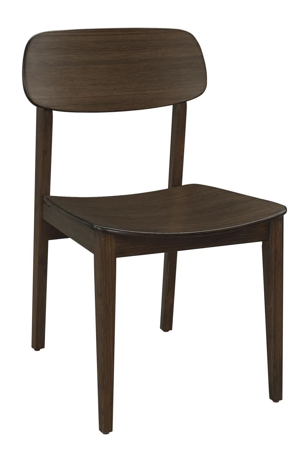 Bamboo Minimalist Dining Chair (Set of 2) | Greenington Currant