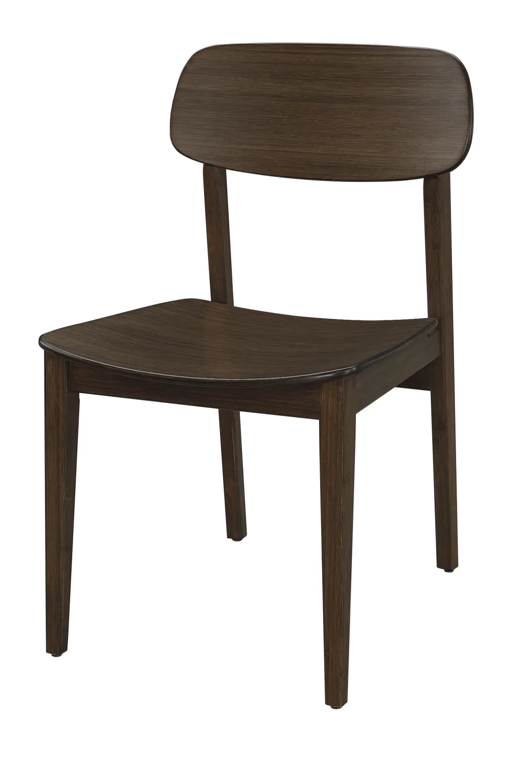 Bamboo Minimalist Dining Chair (Set of 2) | Greenington Currant