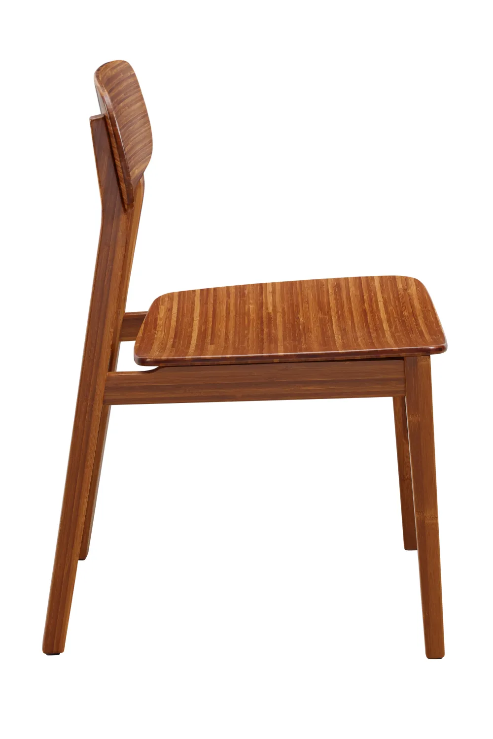 Bamboo Minimalist Dining Chair (Set of 2) | Greenington Currant