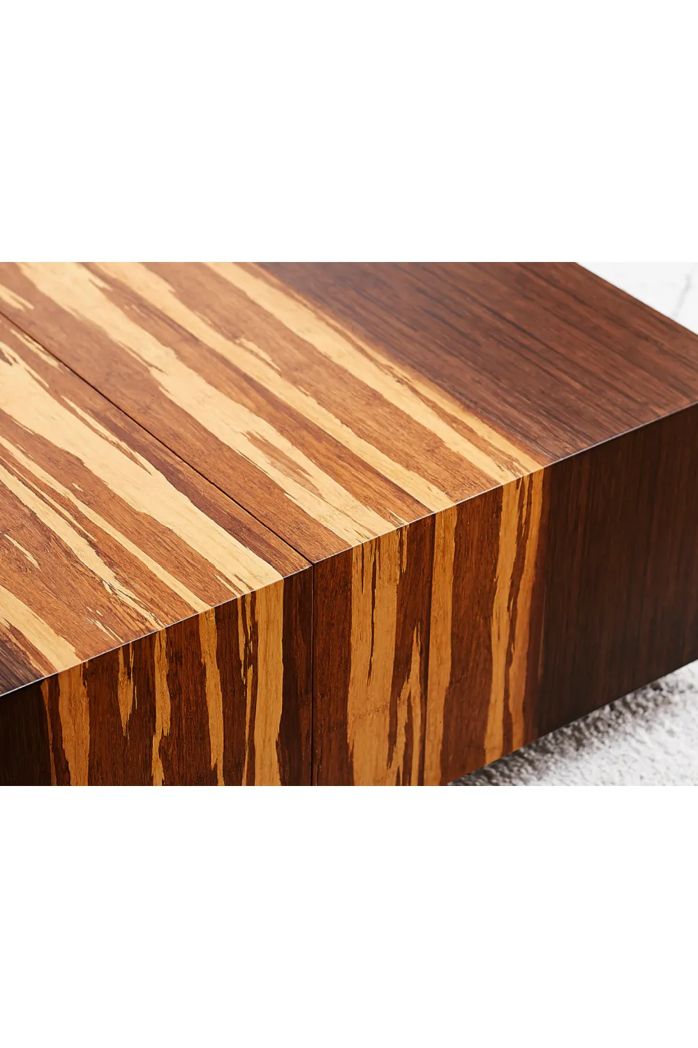 Bamboo Storage Coffee Table | Greenington Azara