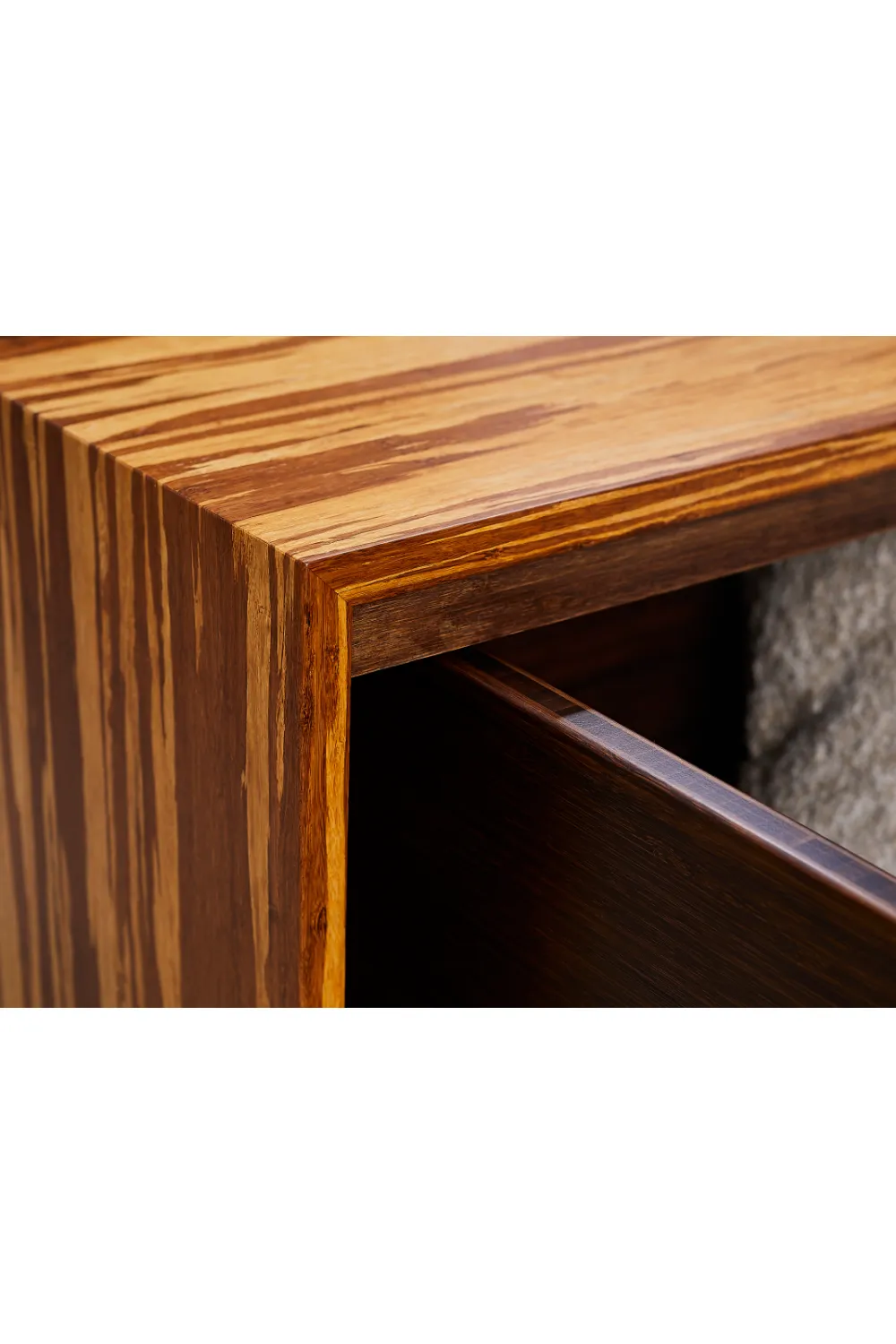 Bamboo Storage Coffee Table | Greenington Azara