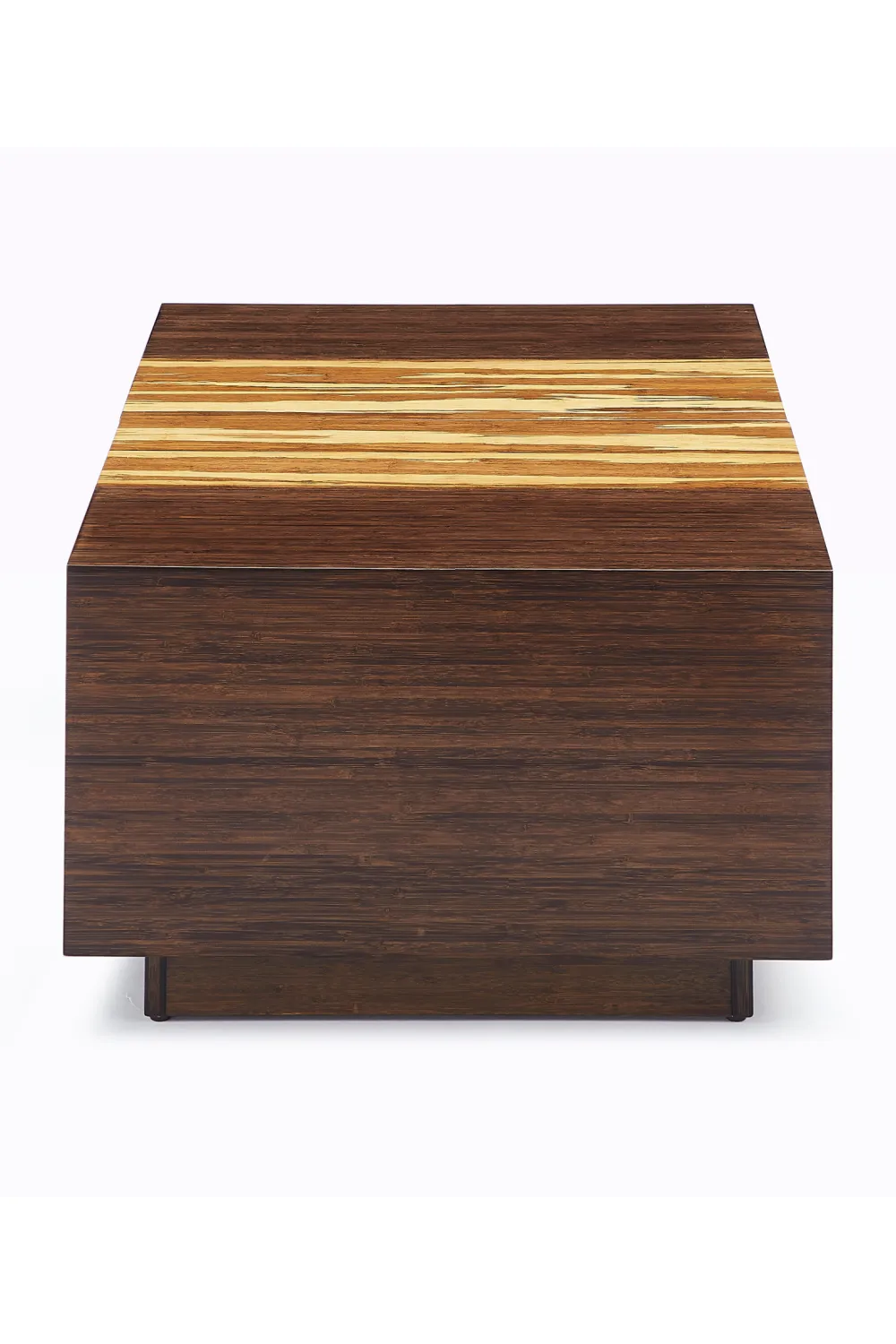 Bamboo Storage Coffee Table | Greenington Azara