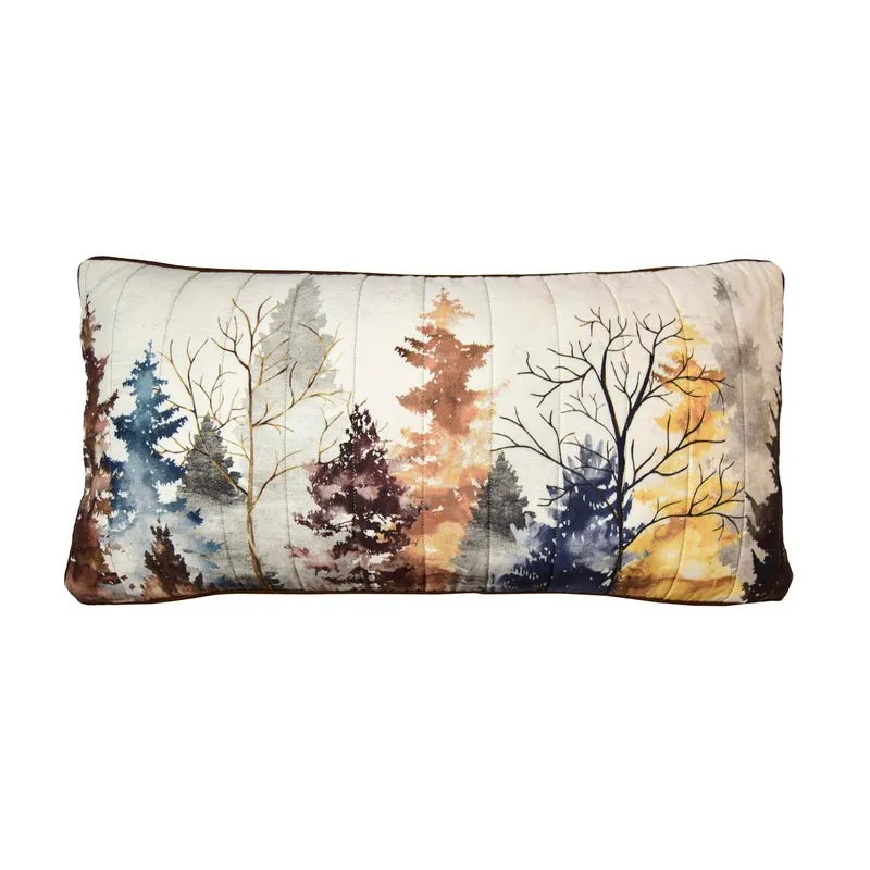 Bear Mirage "Trees" Deco Pillow