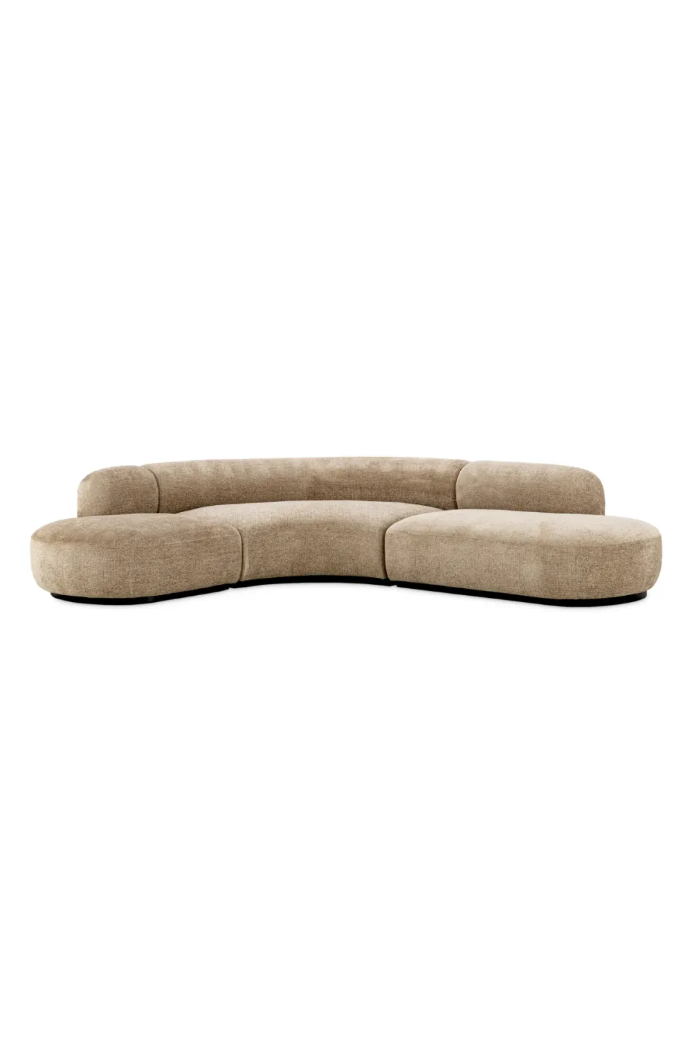 Beige Curved Modern Sofa | Eichholtz Bjorn