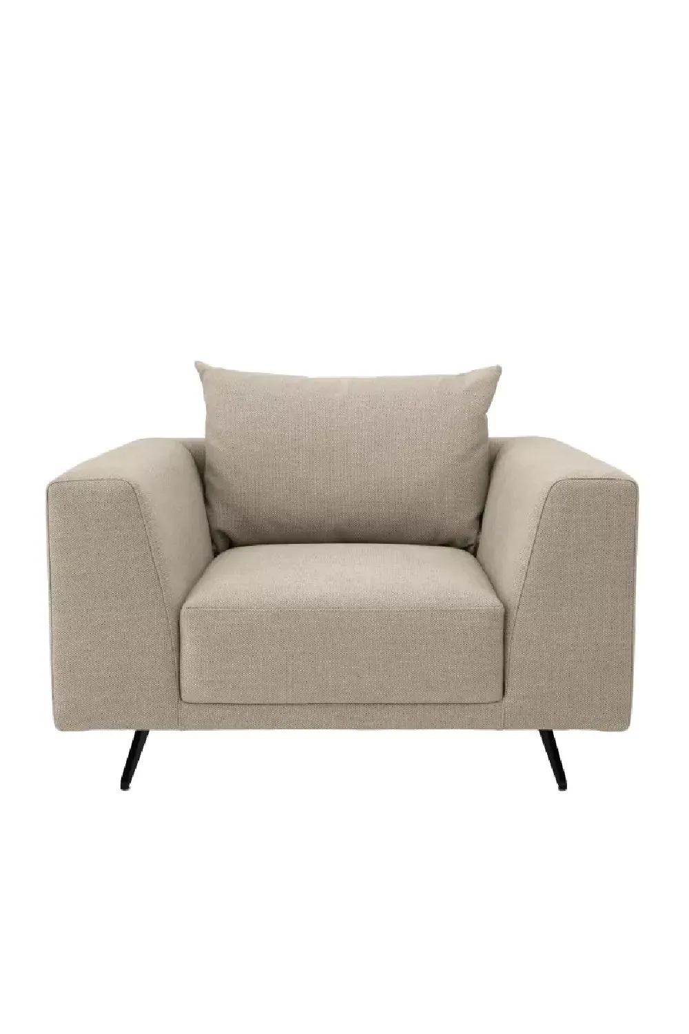 Beige Modern Accent Armchair | Eichholtz Endless