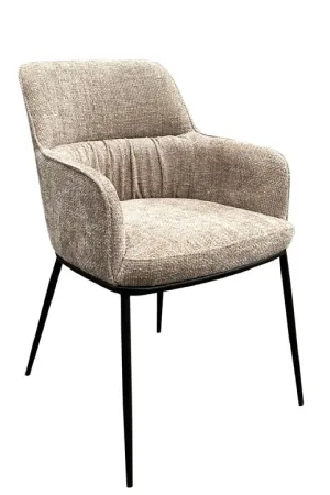 Beige Modern Dining Armchair | OROA Bella