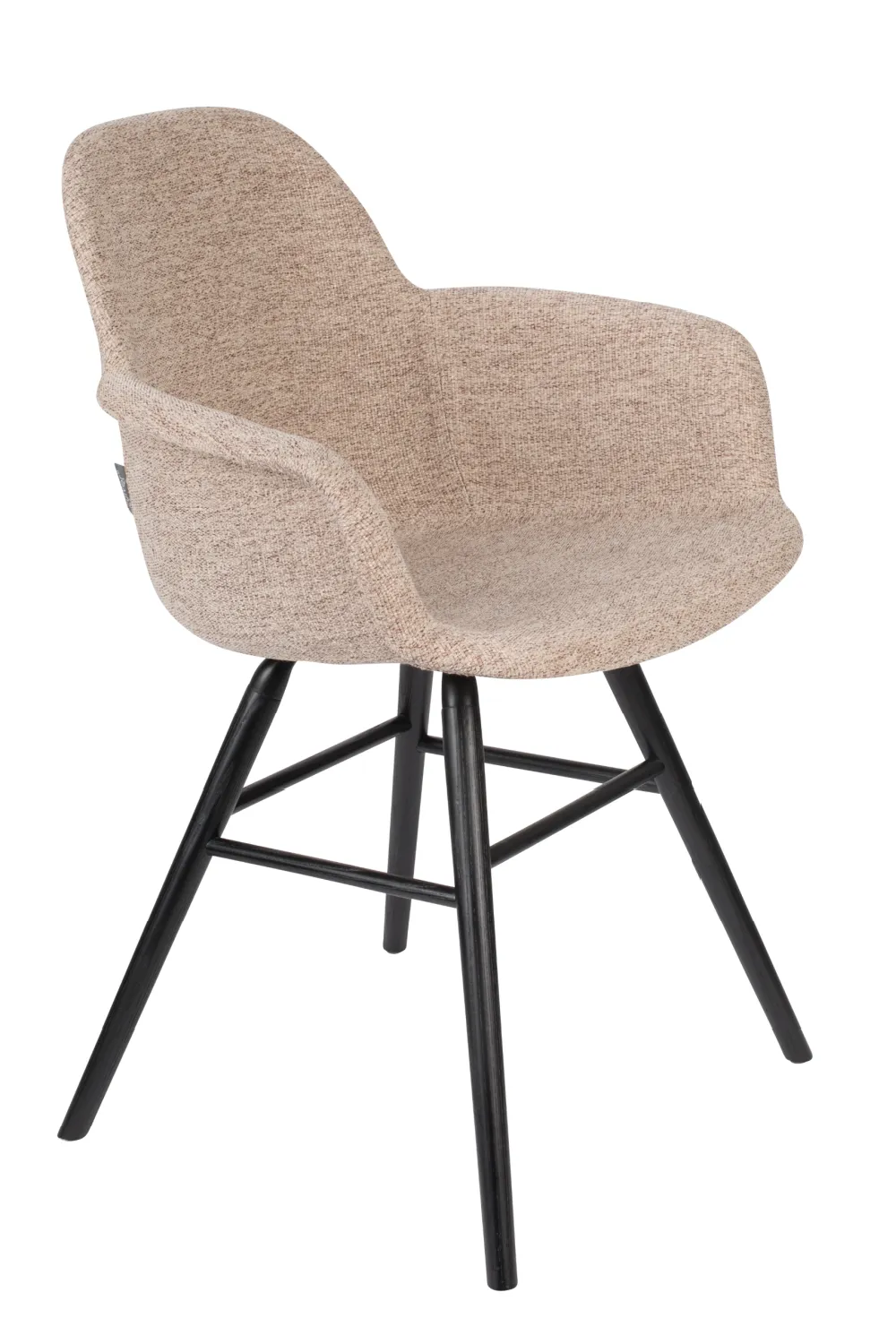 Beige Upholstered Armchairs (2) | Zuiver Albert Kuip Soft