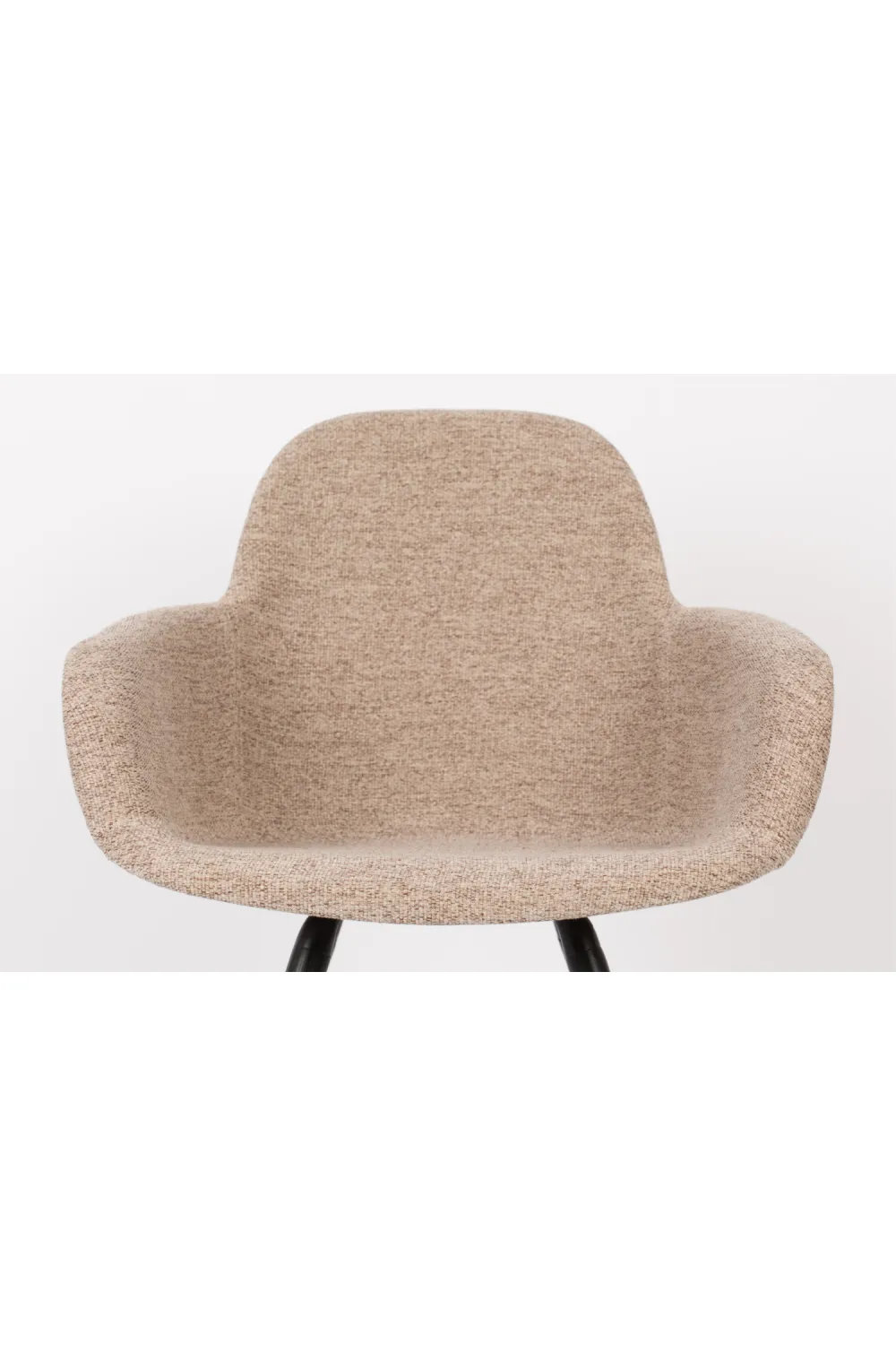 Beige Upholstered Armchairs (2) | Zuiver Albert Kuip Soft