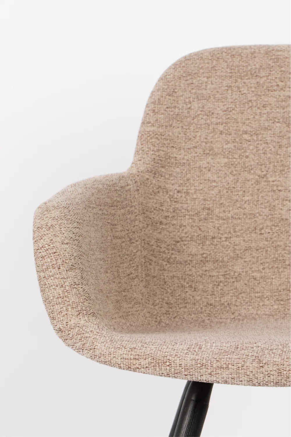 Beige Upholstered Armchairs (2) | Zuiver Albert Kuip Soft