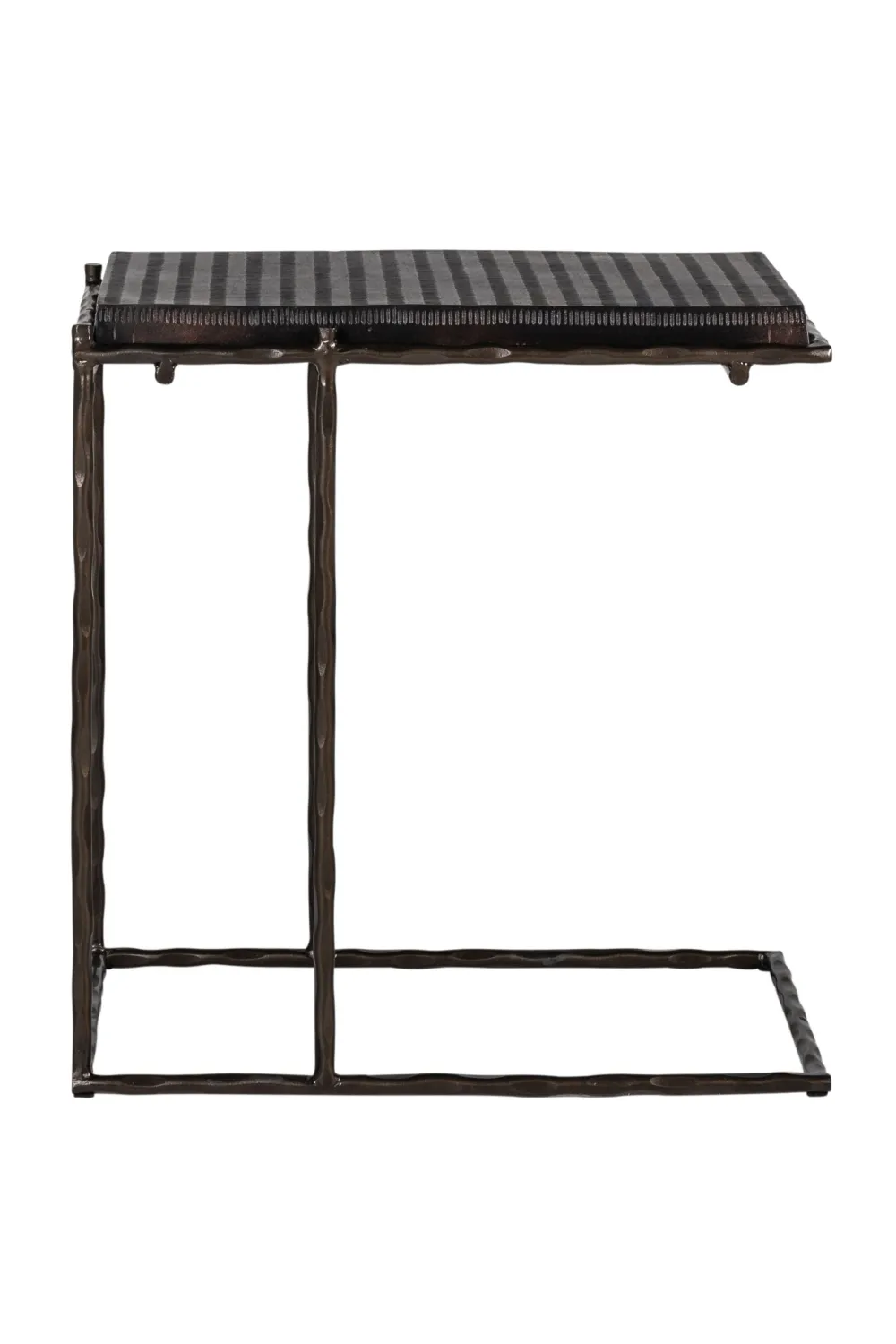 Black Aluminum Sofa Table | OROA Ventana