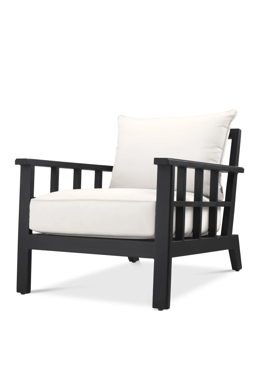 Black Beige Sunbrella Outdoor Chair | Eichholtz Cap-Ferrat