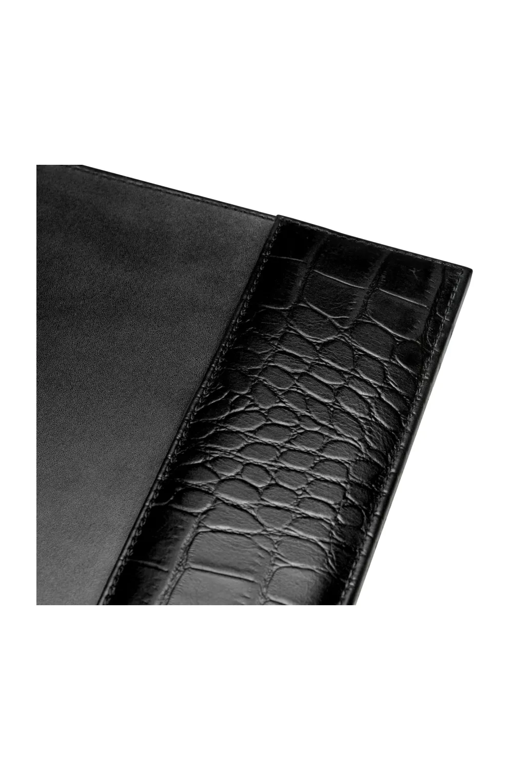 Black Leather Desk Blotter | Eichholtz Scaleo