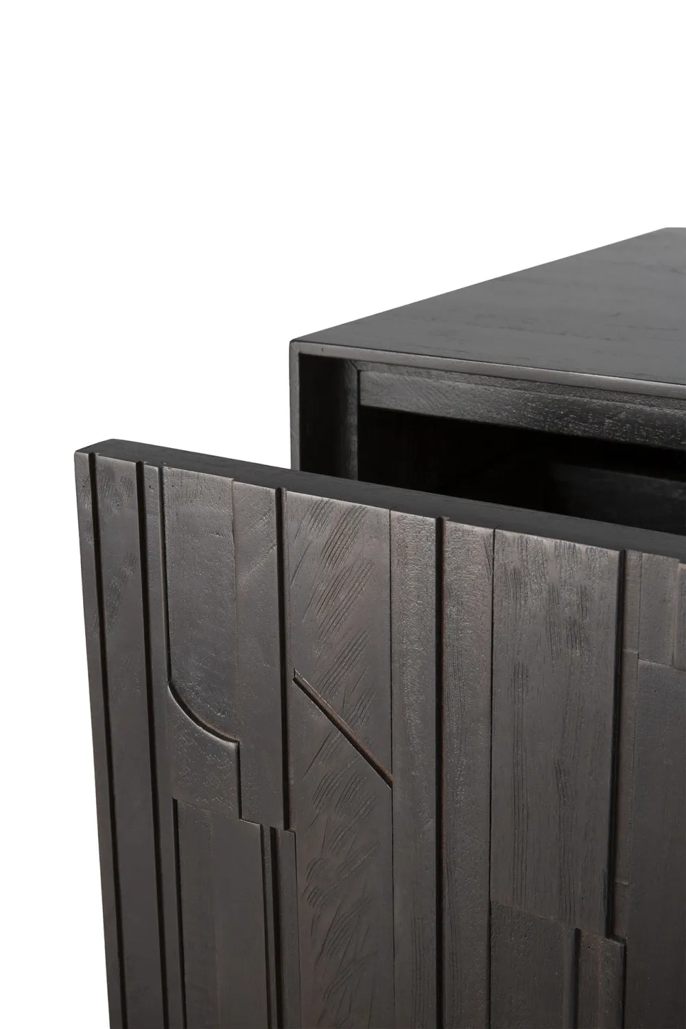 Black Mahogany TV Cabinet | Ethnicraft Mosaic