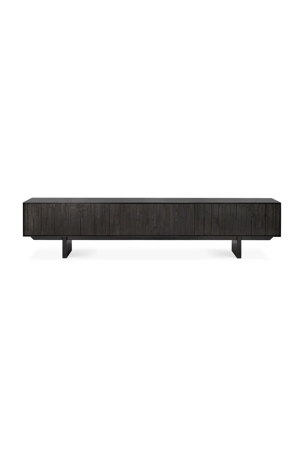 Black Mahogany TV Cabinet | Ethnicraft Mosaic