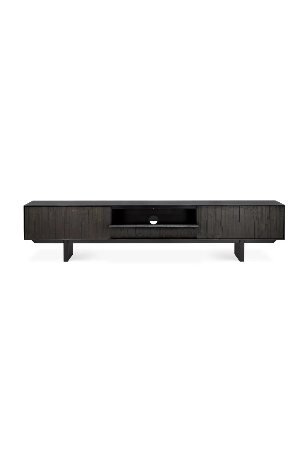 Black Mahogany TV Cabinet | Ethnicraft Mosaic