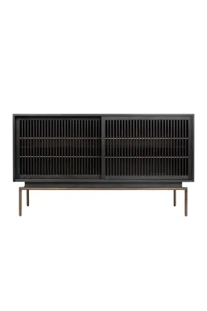 Black Mindi Wood Sideboard | Versmissen Tellem