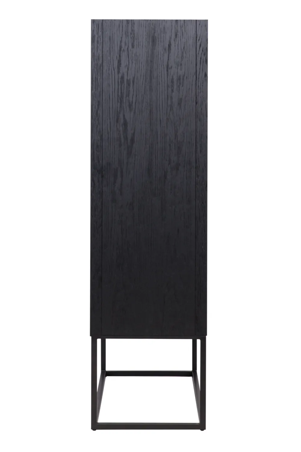 Black Oak Veneer Cabinet | OROA Blax