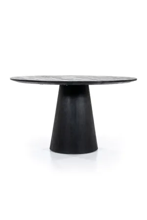 Black Round Dining Table | Eleonora Aron