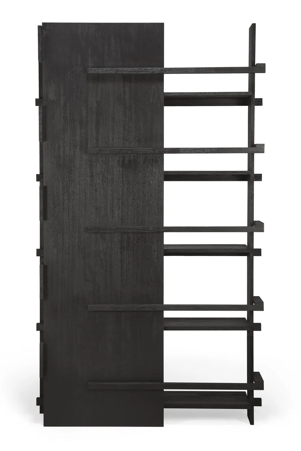 Black Teak Book Rack | Ethnicraft Abstract