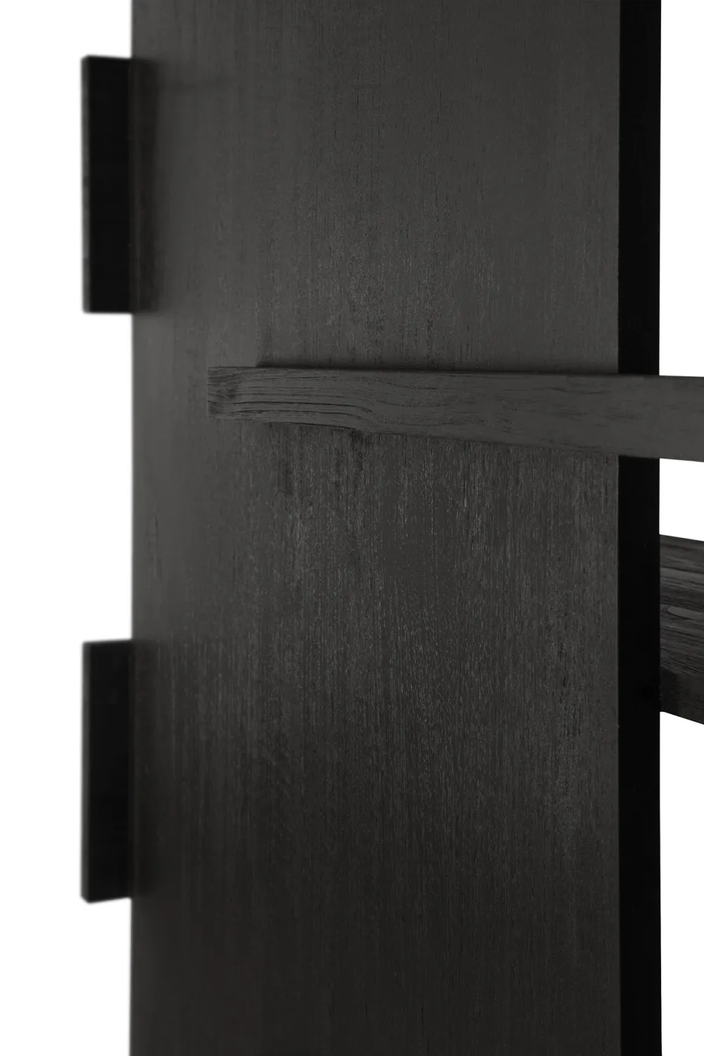 Black Teak Book Rack | Ethnicraft Abstract