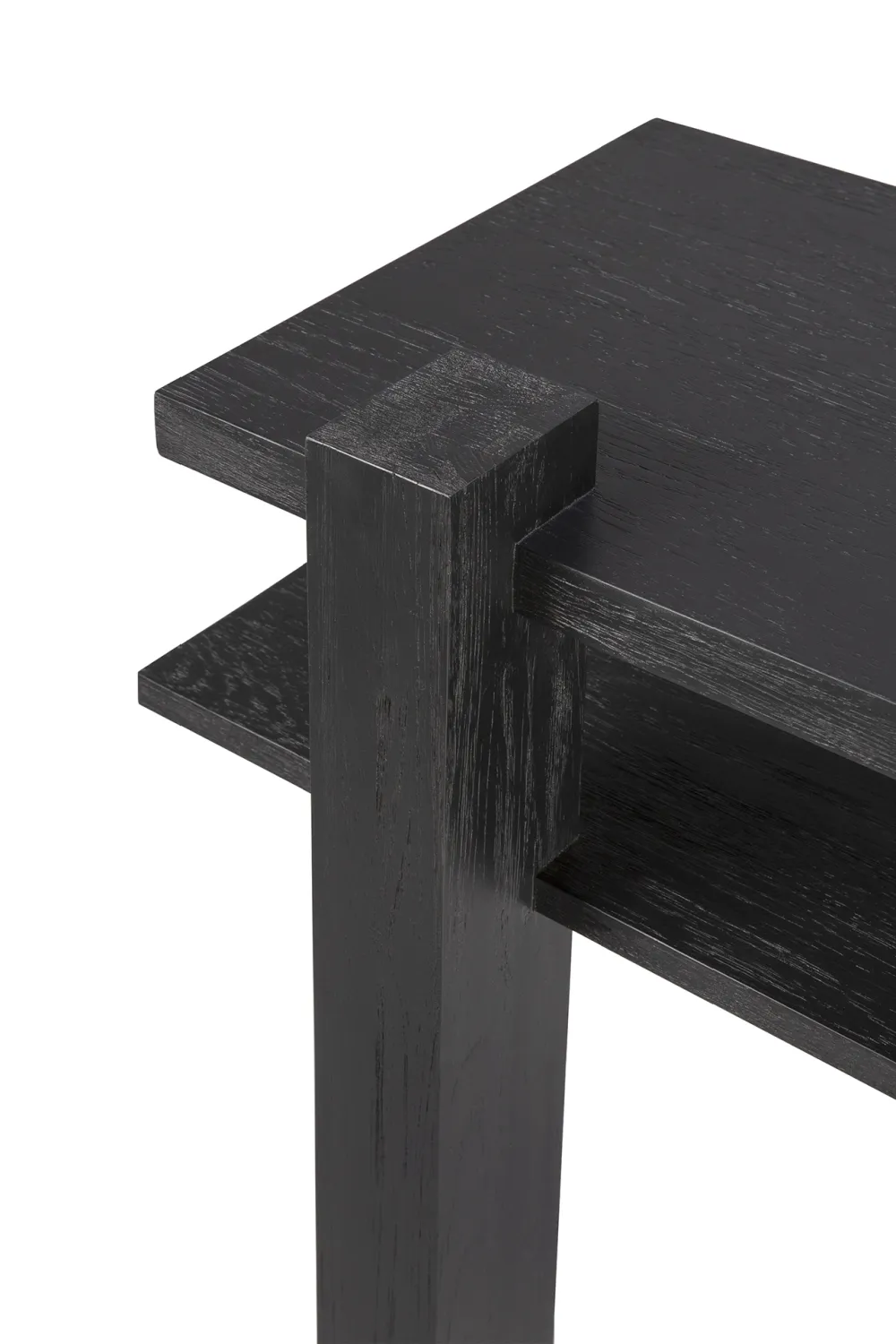 Black Teak Modern Console | Ethnicraft Abstract