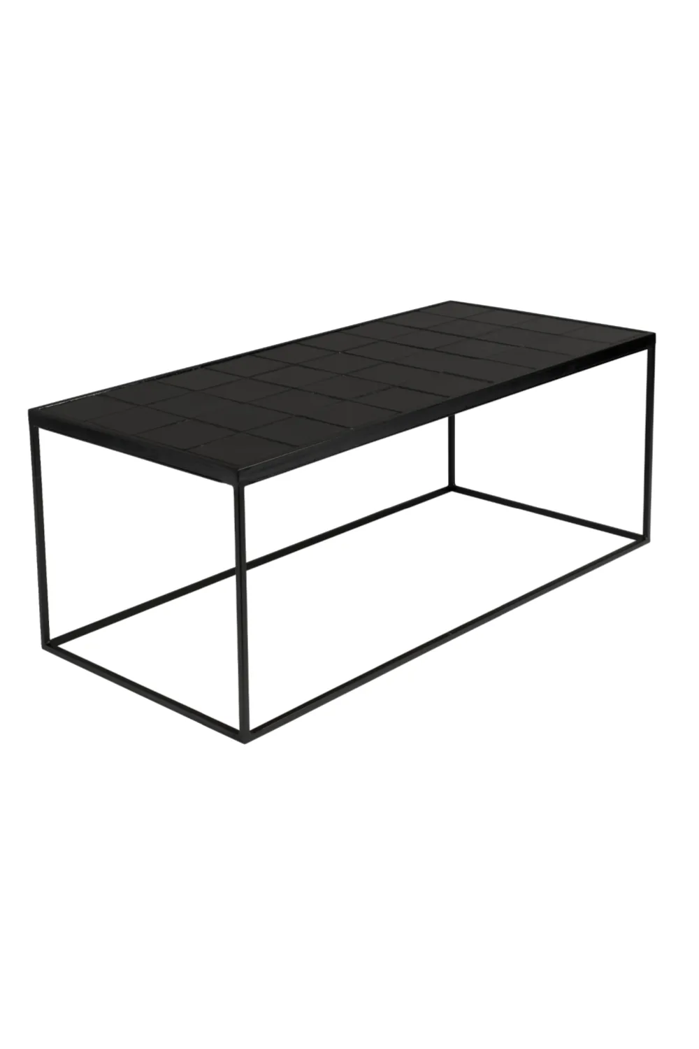 Black Tile Top Coffee Table | Zuivere Glazed