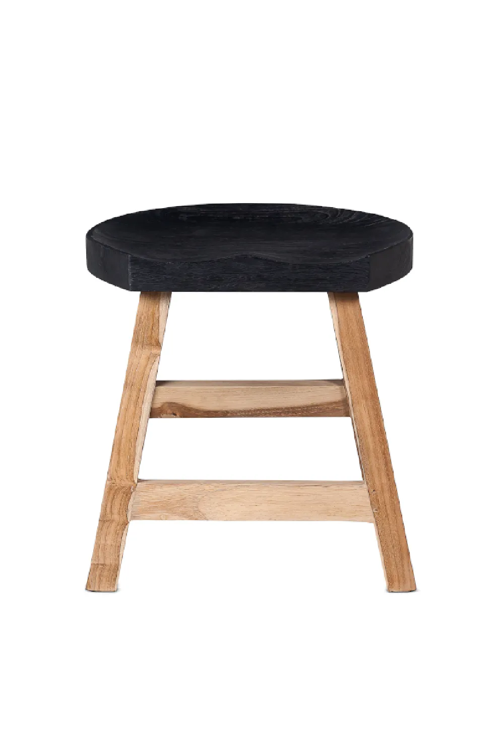 Black Wooden Seat Stool | Dareels King