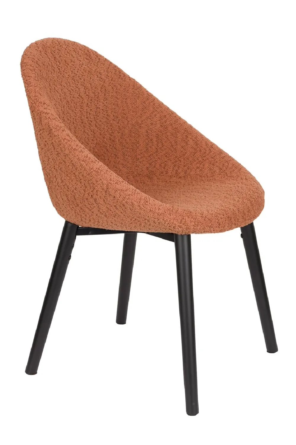 Bouclé Tub Dining Chairs (2) | Dutchbone Fenna