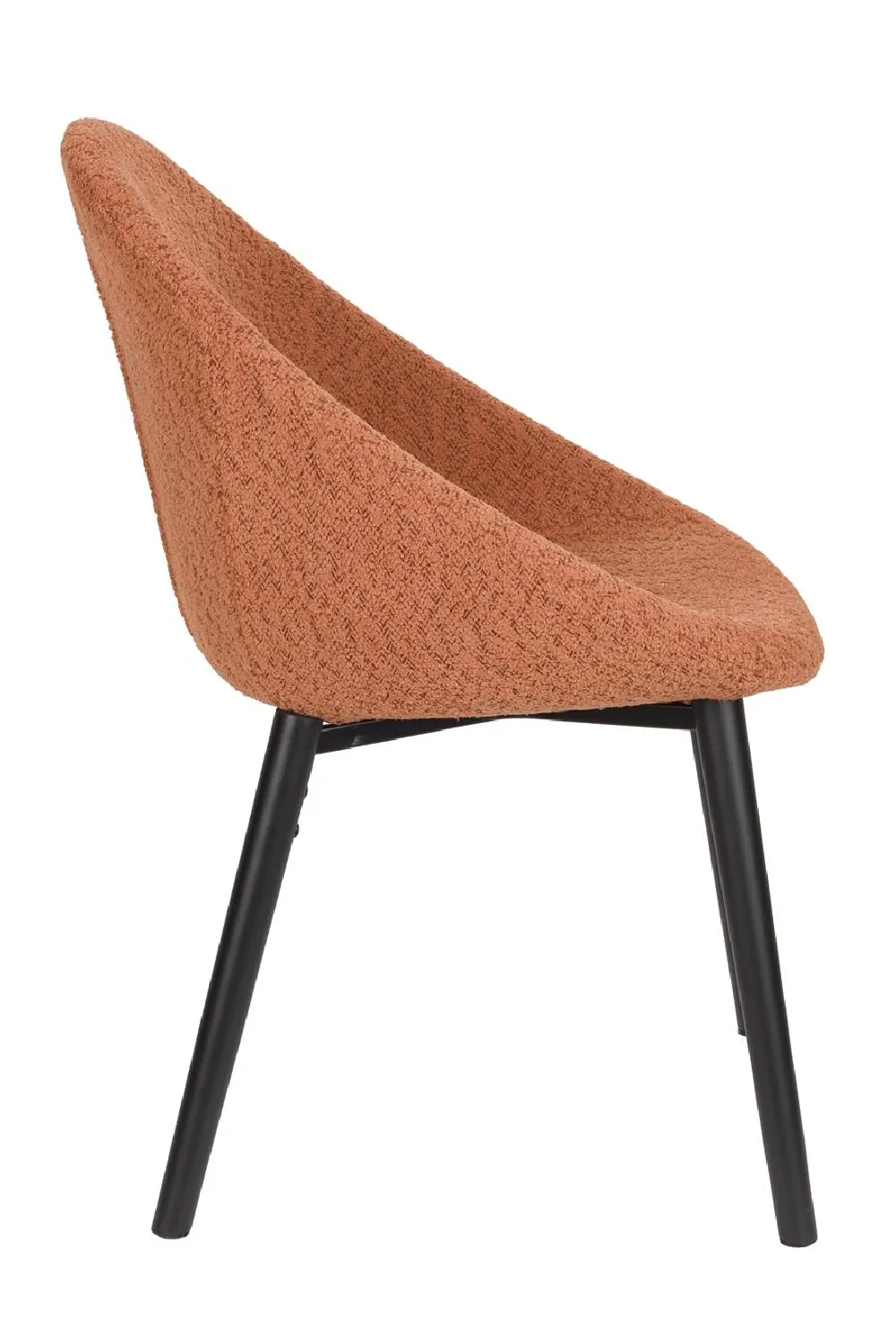 Bouclé Tub Dining Chairs (2) | Dutchbone Fenna