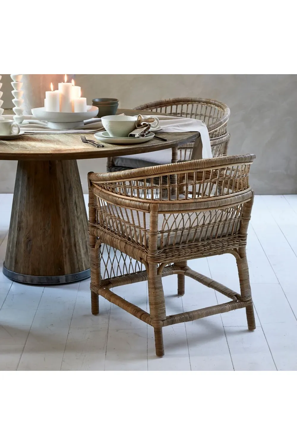 Braided Rattan Dining Chair | Rivièra Maison Victoria Falls