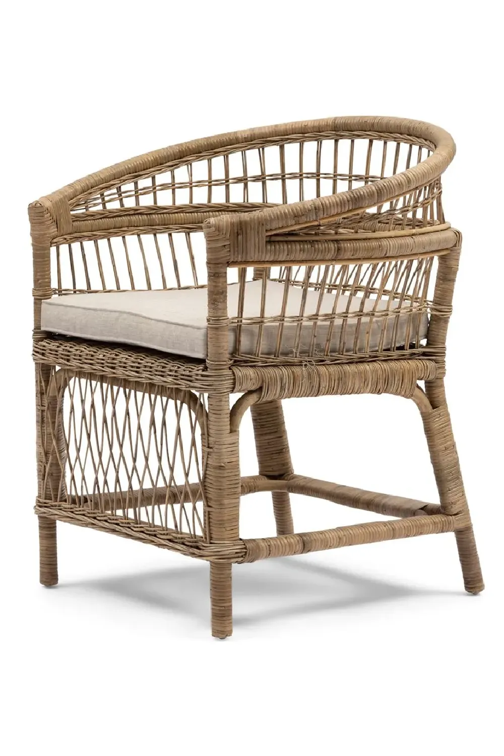 Braided Rattan Dining Chair | Rivièra Maison Victoria Falls