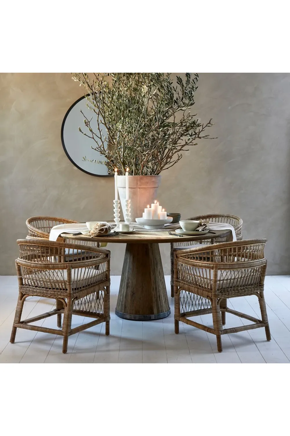 Braided Rattan Dining Chair | Rivièra Maison Victoria Falls