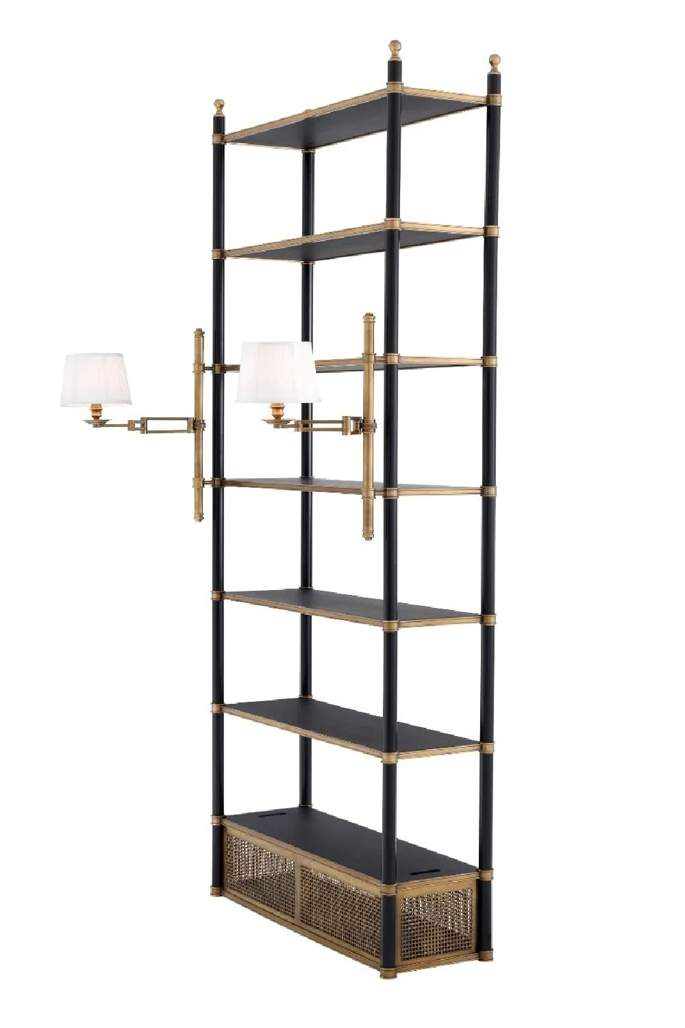 Brass Display Cabinet With Lights | Eichholtz Sterling