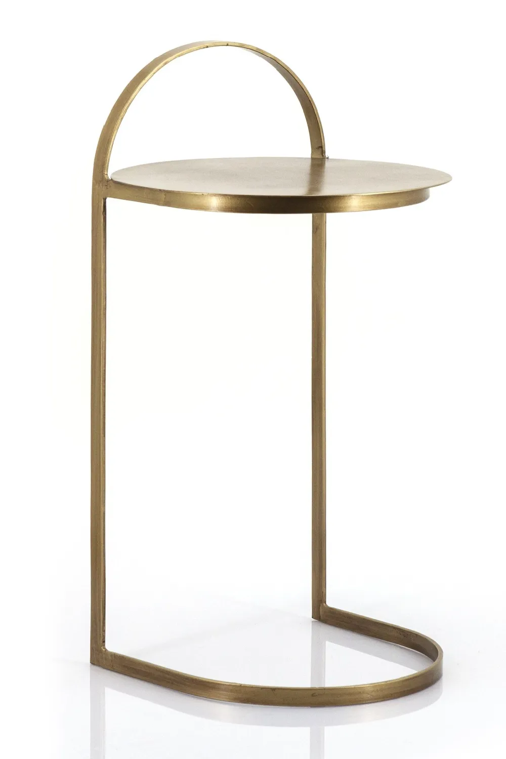 Brass End Table | By-Boo Garcon