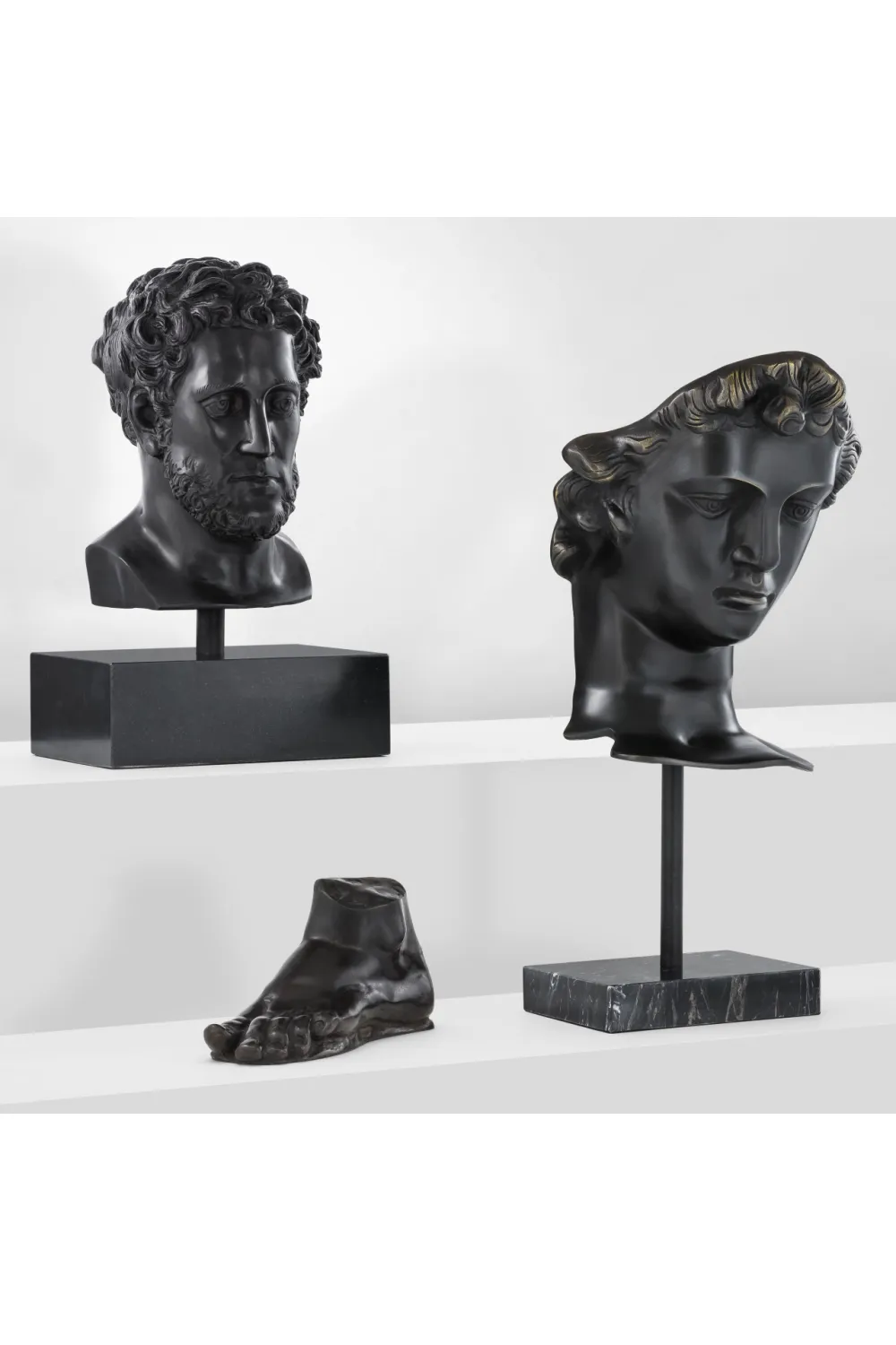 Bronze Head Statue | Eichholtz David