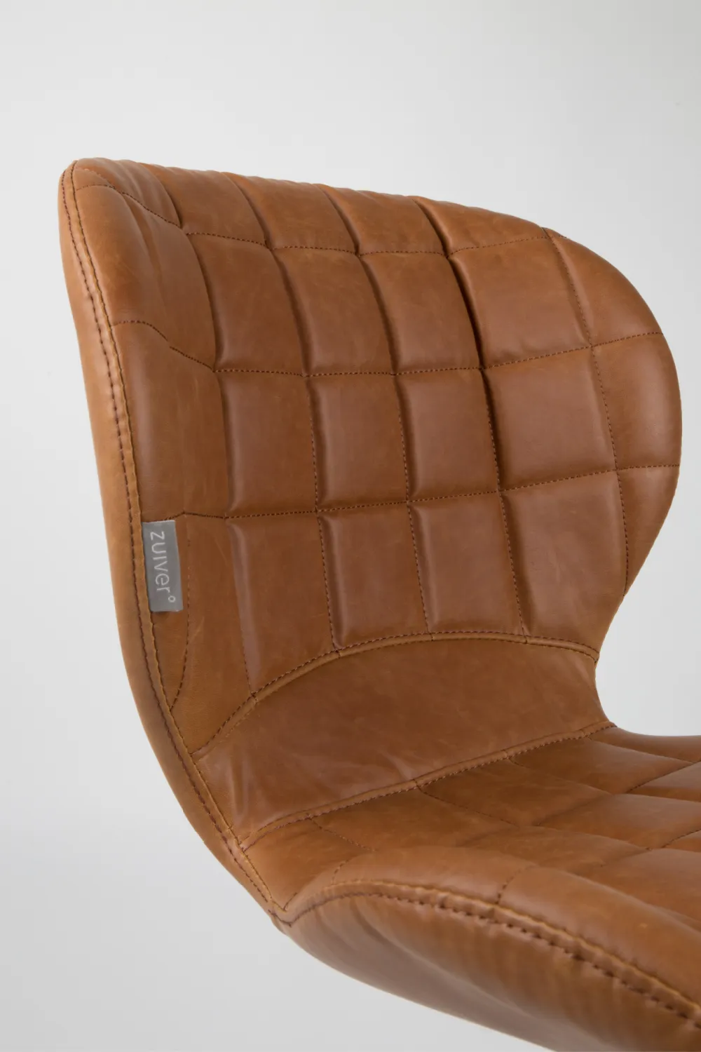 Brown Leather Dining Chairs (2) | Zuiver OMG LL